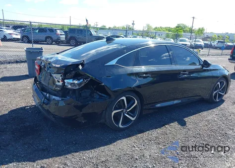 2022 Honda Accord Sport z USA, uszkodzony, nr VIN 1HGCV1F35NA061806